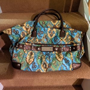 Kathy Van Zeeland Overnight Travel Bag